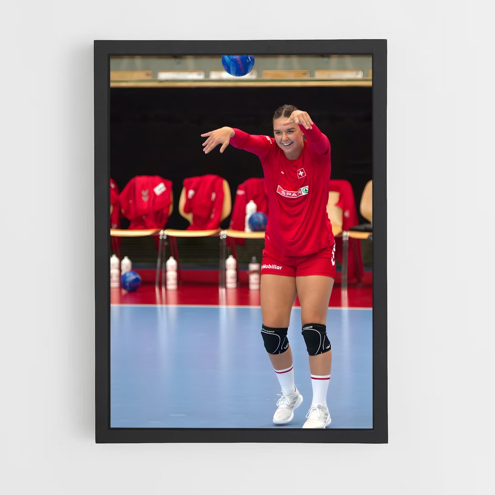 Poster Ehf de cup – affiche Handball (vue 2)